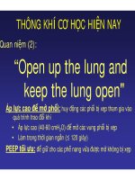 HƯỚNG DẪN THỞ MÁY CHO BỆNH NHÂN ARDS (PHẦN 3) pdf