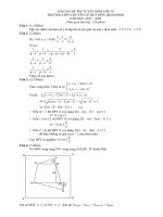 Đáp án đề thi 10 chuyên LQĐ BĐ - năm 2005-2006