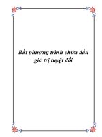Bất phương trình chứa dấu giá trị tuyệt đối docx