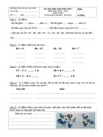 Đề Toán HSG lớp 1 (09-10)