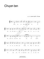 Bài hát chuyển bến - Đoàn Chuẩn - Từ Linh (lời bài hát có nốt) ppt