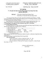 Báo cáo thành tích công đoàn năm học 2009-2010