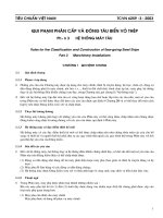 Tiêu chuẩn Việt Nam tcvn Qui phạm phân cấp và đóng tàu biển vỏ thép 6259 -3 : 2003 qui ph−m phµn c¶p v¡ ½Üng t¡u biÌn vÞ pot