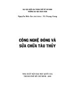 Công nghệ đóng và sửa chữa tàu thủy ppsx