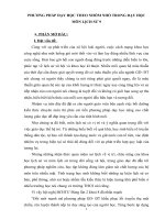 PHƯƠNG PHÁP DẠY HỌC THEO NHÓM NHỎ TRONG DẠY HỌC MÔN LỊCH SỬ 9