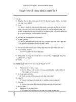 Câu hỏi về môi trường trái đất ppt