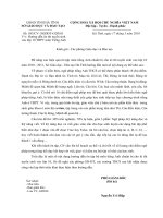 Hướng dẫn ôn tập môn tiếng Anh-TSTHPT 10-11 của sở GD&ĐTHT