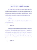 PHÁC ĐỒ ĐIỀU TRỊ RỐI LOẠN TIC pps