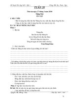 TUẦN 28- BUỔI 2 (LỚP 4)