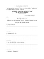 Mẫu Bản nhận xét Giáo viên ppt