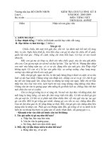 đề thi HKII - TV Lớp 4