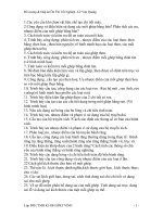 Đề cương và đáp án ôn thi tốt nghiệp chuyên nghành cơ khí ppt