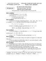 ĐỀ TS CHUYÊN TG (TOÁN) 08-09