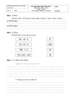 Đề Toán HSG lớp 3 (09-10)