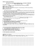 Đề kiểm tra cuối năm lớp 1,2,3,4,5