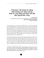 Môi trường và chính sách kinh doanh của Hà Nội - Chương 6 pps