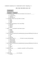 ĐỀ LUYỆN THI TIẾNG ANH_7