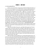 Đề tài NCKH Môn Hóa Học THCS