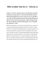 Điều trị bệnh viêm đa cơ - viêm da cơ doc