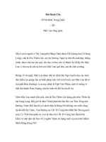 20 Nữ nhân Trung Quốc - 12 Mộc Lan tòng quân doc