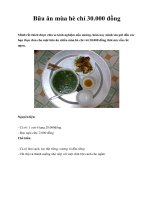 Bữa ăn mùa hè chỉ 30.000 đồng potx