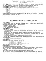 Đề thi khảo sát cuối năm Sử 6