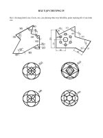 BÀI TẬP HÌNH MẶT CẮT_CHƯƠNG IV ppt