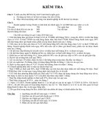 Đề thi - Tài chính doanh nghiệp potx