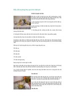 Điều chế xà phòng theo quá trình nhiệt lạnh docx