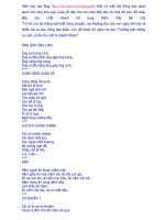 Cac Bai dong dao, hat cua tre tho-Lop 3-4 tuoi