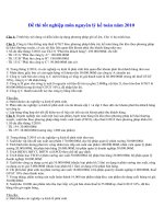 Đề thi tốt nghiệp môn nguyên lý kế toán năm 2010 pdf