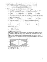 đề thi hoc sinh giỏi toán lớp 4 năm hoc 2009 - 2010