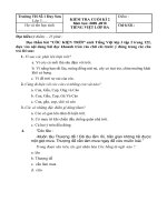 Đề + đáp án TViệt CK2 lớp 3 (09-10)