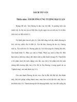 SÁCH TỐ VẤN - Thiên năm: ÂM DƯƠNG ỨNG TƯỢNG ĐẠI LUẬN potx