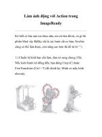 Làm ảnh động với Action trong ImageReady doc