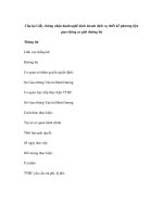 Cấp lại Giấy chứng nhận hành nghề kinh doanh dịch vụ thiết kế phương tiện giao thông cơ giới đường bộ ppt