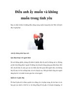 Điều anh ấy muốn và không muốn trong tình yêu potx