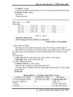 giáo án âm nhạc 6 kì II