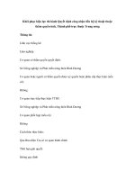 Khôi phục hiệu lực thi hành Quyết định công nhận tiến bộ kỹ thuật thuộc thẩm quyền tỉnh, Thành phố trực thuộc Trung ương docx