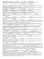 tổng hợp một số bài toán Hóa 10