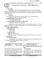 Tiet 8 - Áp suất chất lỏng. BTN