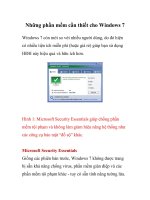 Những phần mềm cần thiết cho Windows 7 ppsx
