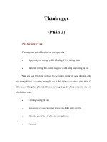 Thành ngực (Phần 3) potx