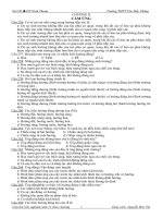 Trắc nghiệm Sinh học 11_Chương 2: Cảm ứng pdf