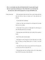 Hồ sơ và trách nhiệm thực hiện chế độ bệnh binh đối với quân nhân là người dân tộc ít người thuộc tỉnh Quảng trị, Thừa Thiên-Huế và các tỉnh thuộc địa bàn Quân khu 5 (đối với đối tượng lập hồ sơ từ ngày 01/01/2009 trở đi) ppsx