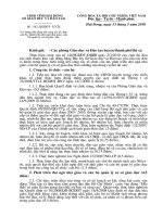 Hướng dẫn tổng kết tổ chức cán bộ