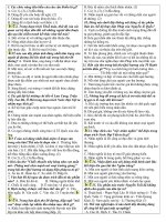 trắc nghiệm ngữ văn 8