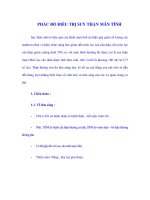 PHÁC ĐỒ ĐIỀU TRỊ SUY THẬN MÃN TÍNH pdf