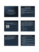 Risk Assessment and Risk Management, I pps