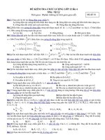 Một số đề Thi ĐH Phần Điện